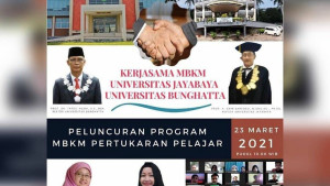 FTI Universitas Jayabaya mendukung Program Merdeka Belajar Kampus Merdeka (MBKM) dengan FTI Universitas Bunghatta